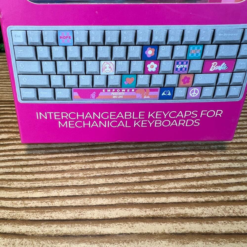 New Barbie Keyboard Keycaps For Interchangeable Keyboard Key Caps - Picture 7 of 7